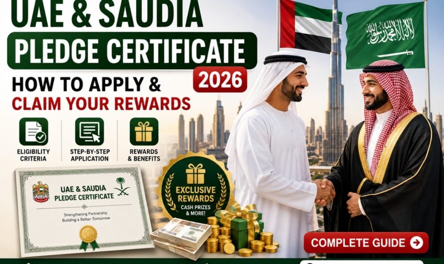 UAE & Saudia Pledge Certificate 2026: How to Apply & Claim Your Rewards